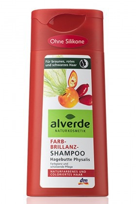 Alverde /    Farb-Brillanz Shampoo Hagebutte Physalis