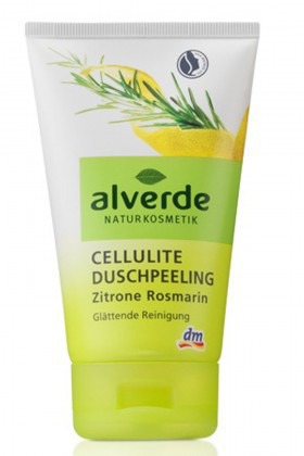 Alverde /    Cellulite Duschpeeling Zitrone Rosmarin