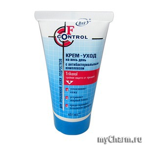 "Вiтэкс" / F-control Крем-уход на весь день с антибактериальным комплексом