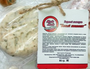 Meela Meelo / Твердый шампунь "Белый эвкалипт" Сила и блеск