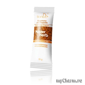 TianDe / Крем-уход для ног с розмарином и прополисом