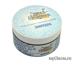 "Душка-Отдушка" / Зимушка - Натуральное мягкое мыло бельди с ламинарией и ментолом