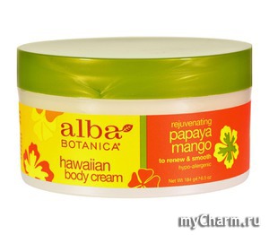 ALBA Botanica /     Papaya Mango Body Cream