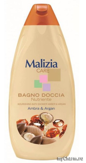 Malizia / ���� ��� ���� Care bagno doccia nutriente nourishing bath shower amber&argan