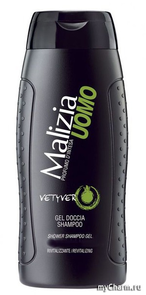 Malizia / - Shower Shampoo Gel uomo vetyver