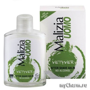 Malizia /    Uomo Vetyver After shave balm no alcohol