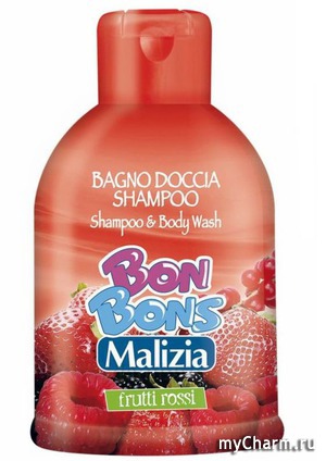 Malizia / ������� � ���� ��� ���� Shampoo&Body Wash bon bons frutti rossi