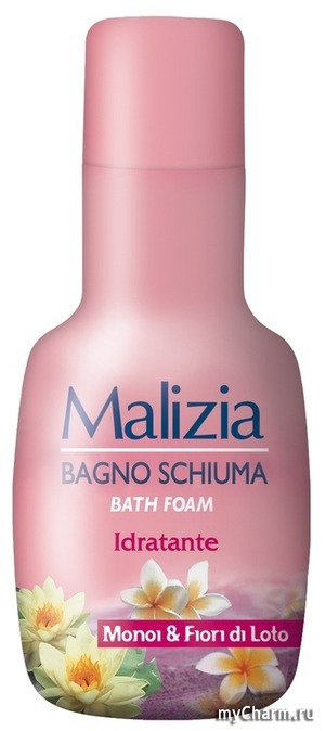 Malizia /      Bath Foam Idratante monoi & fiori di loto