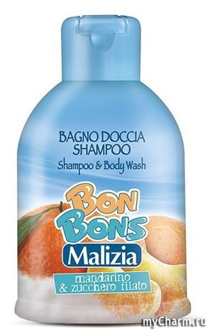 Malizia /      Shampoo&Body Wash bon bons mandarino&zucchero filato