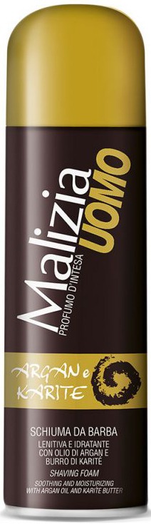 Malizia /    Shaving Foam Uomo Argan and Karite