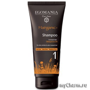EGOMANIA / Шампунь для волос Professional Hairganic+ Shampoo