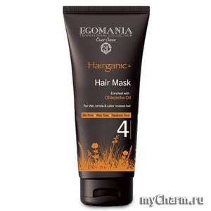 EGOMANIA /    Mask with sea buckthorn oil for fine, brittle and colored hair