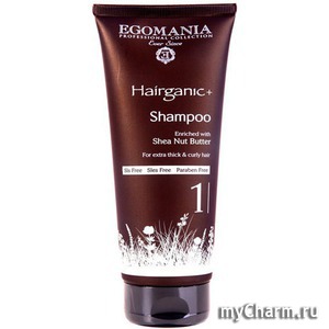 EGOMANIA /    Shampoo with Shea butter for thick, curly hair