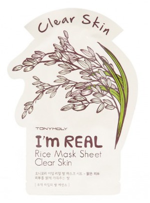 Tony Moly /    I'm Real Rice Mask Sheet