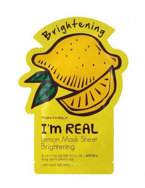 Tony Moly / ����� ��� ���� I'm Real Lemon Mask Sheet Brightening