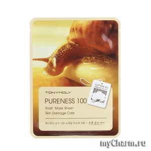 Tony Moly /    Pureness 100 Snail Mask Sheet