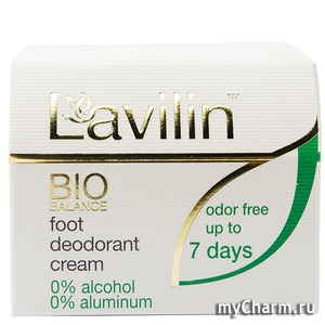 Hlavin / Крем-дезодорант для ног Lavilin Bio Balance Foot Deodorant Cream