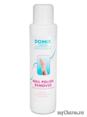 Domix / �������� ��� ������ ���� Nail polish remover non aceton formula