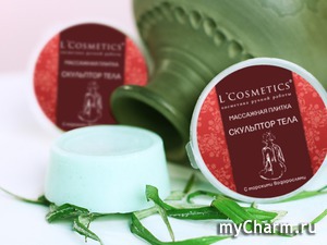 L'Cosmetics / Массажная плитка для тела "Скульптор тела" с морскими водорослями