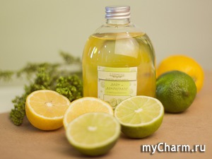 L'Cosmetics / Гель для душа "Лайм и лемонграс с афродизиаками", для мужчин