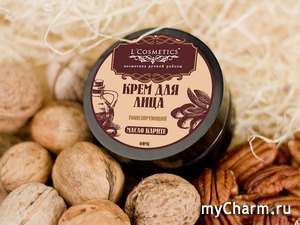 L'Cosmetics / Крем для лица "Тонизирующий" с маслом ши
