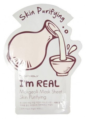 Tony Moly /    I'm Real Makgeolli Mask Sheet