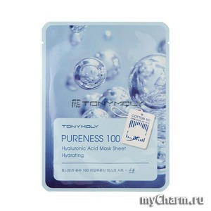 Tony Moly / ����� ��� ���� Pureness 100 Shea Hyaluronic Acid Mask Sheet