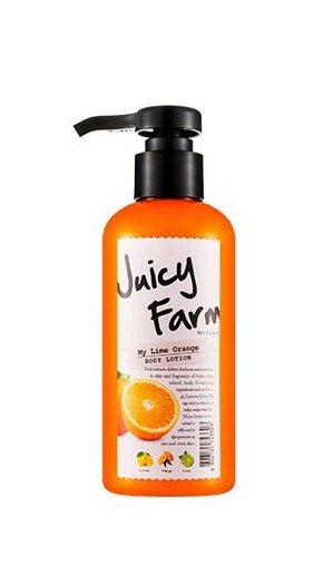 "Missh" /    Missha Juicy Farm Body Lotion (My Lime Orange)