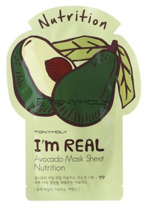 Tony Moly /    I'm Real Avocado Mask Sheet