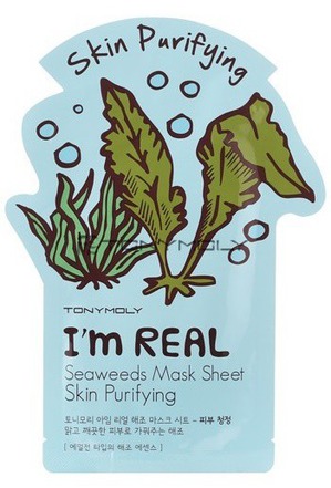 Tony Moly /    I'm Real Seaweeds Mask Sheet