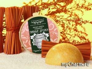 L'Cosmetics / Твердый шампунь-кондиционер 2 в 1 "С пивными дрожжами"