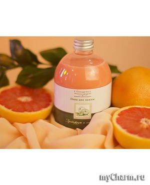 L'Cosmetics / Пена для ванны "Грейпфрут и лемонграсс"