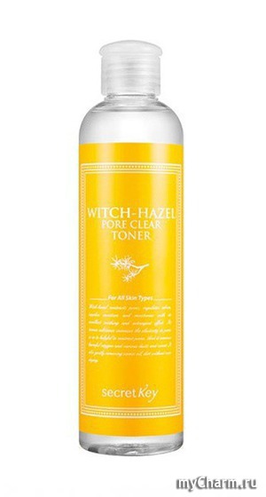 SECRET KEY / Тоник Тонер для сужения пор с экстрактом гамамелиса Witchhazel Pore Clear Toner