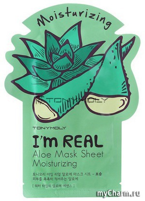 Tony Moly /    I'm Real Aloe Mask Sheet Moisturizing