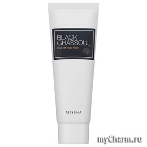 "Misshа" / Маска для носа Missha Black Ghassoul Peel-Off Nose Pack