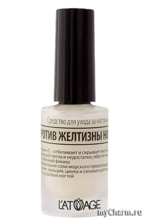 Latuage / Средство по уходу за ногтями Против желтизны ногтей