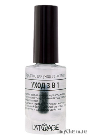 Latuage / Средство по уходу за ногтями Уход 3 в 1