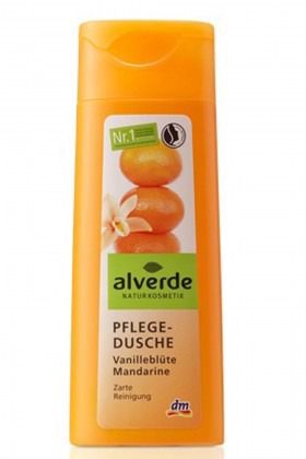 Alverde /    Pflege Dusche Vanilleblute Mandarine