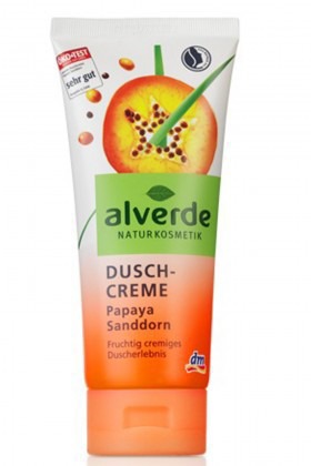 Alverde /    Dusch Creme Papaya Sanddorn