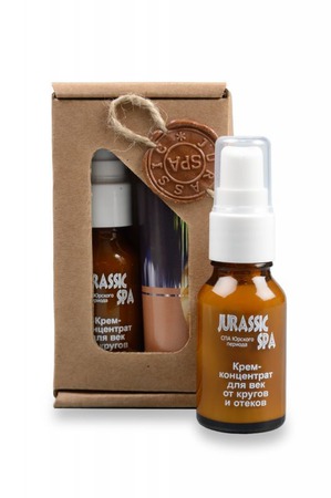 Jurassic Spa / Крем-концентрат для век от кругов и отеков
