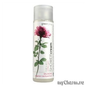 greenland /  ()   Pure&White Shower Cream Bulgarian Rose-patchouli