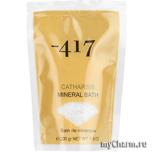 Minus 417 /     Catharsis - Mineral Salt Bath