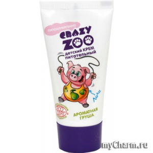 Crazy ZOO / Детский крем питательный "Ароматная груша"