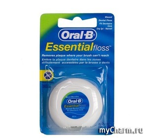 Oral-B /   Essential floss waxed dental floss