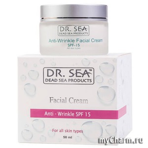 Dr. Sea / Крем для лица Anti-Wrinkle Facial Cream SPF15