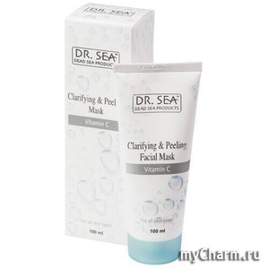 Dr. Sea / -   Whitening & Peeling Facial Mask - Pearl & Vitamin C