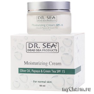 Dr. Sea /    Moisturizing Cream Olive & Papaya & Green Tea SPF 15