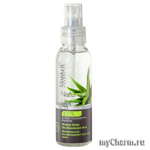 Markell / - Natural line mineral body bio-deodarant aloe