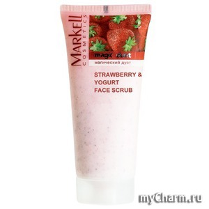 Markell /    Magic duet Strawberry and yougurt facial scrub