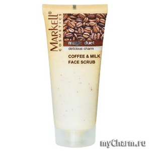 Markell / ����� ��� ���� Magic duet coffee&milk face scrub